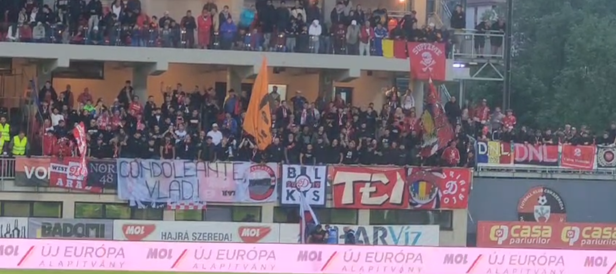 Atmosferă incendiară la Miercurea Ciuc! Cum au fost surprinși fanii lui Dinamo_3