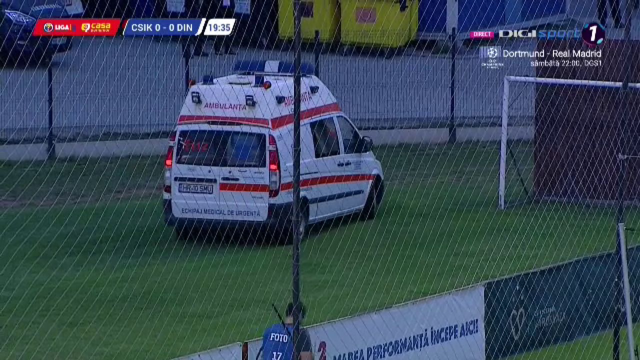 Incident horror în Csikszereda - Dinamo! Medicii au intervenit de urgență_1