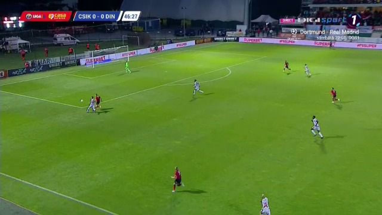 Ratare de zile mari în Csikszereda - Dinamo! Cum a putut șuta Benjamin Babati_4