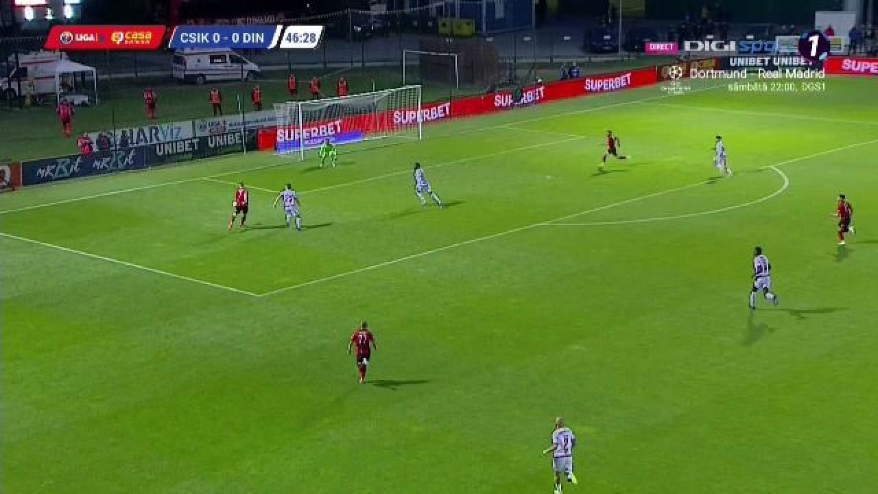 Ratare de zile mari în Csikszereda - Dinamo! Cum a putut șuta Benjamin Babati_8