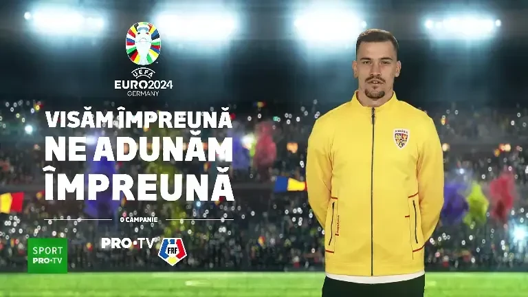 Fiecare dintre voi ne face mai puternici . Darius Olaru te invită să fii alături de Rom&acirc;nia la EURO 2024