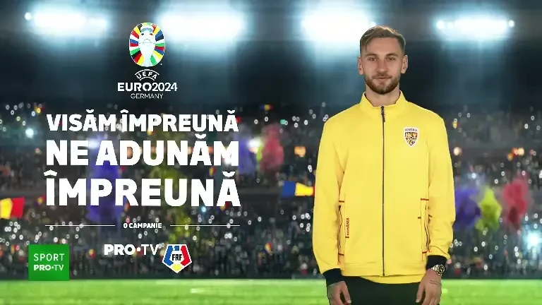 Hai să visăm! . Denis Drăguș te invită să fii alături de Rom&acirc;nia la EURO 2024