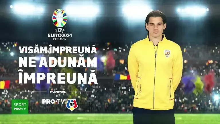 Hai Rom&acirc;nia! . Ianis Hagi te invită să fii alături de națională la EURO 2024