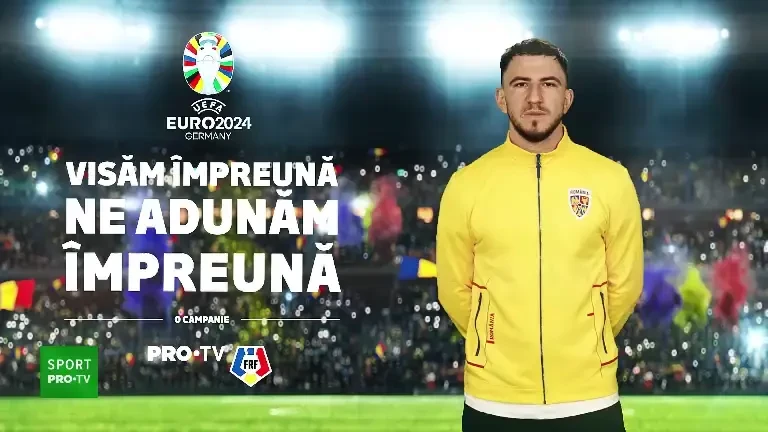 C&acirc;nd avem &icirc;n spate milioane de suporteri, suntem mai puternici . Deian Sorescu te invită să fii alături de Rom&acirc;nia la EURO 2024