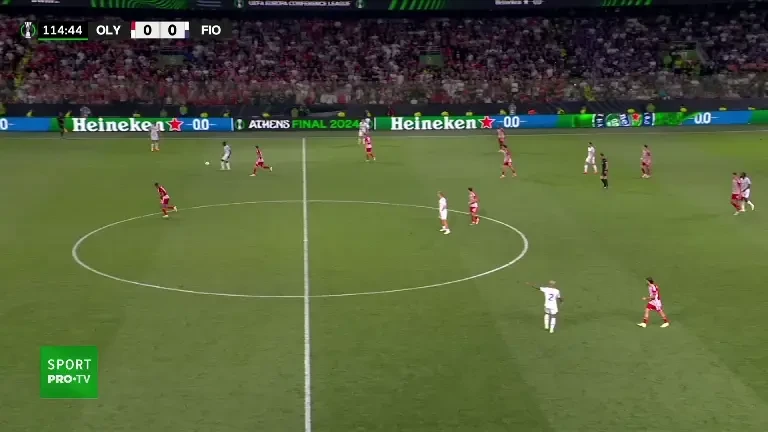 Golul lui El Kaabi din finala Conference League, Olympiacos - Fiorentina 1-0