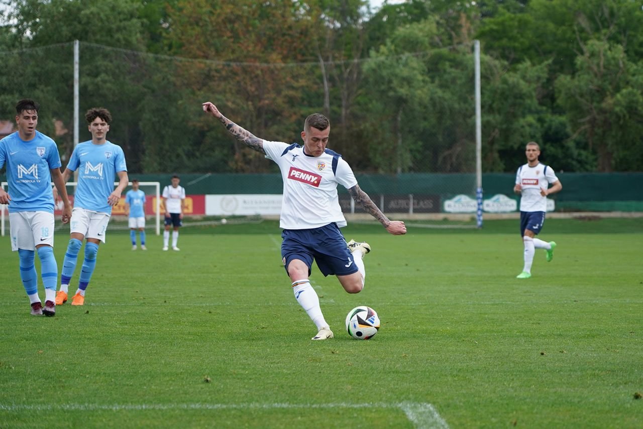 Edi Iordănescu, înfuriat după ce România a încasat gol în amicalul cu FC Voluntari 2: 