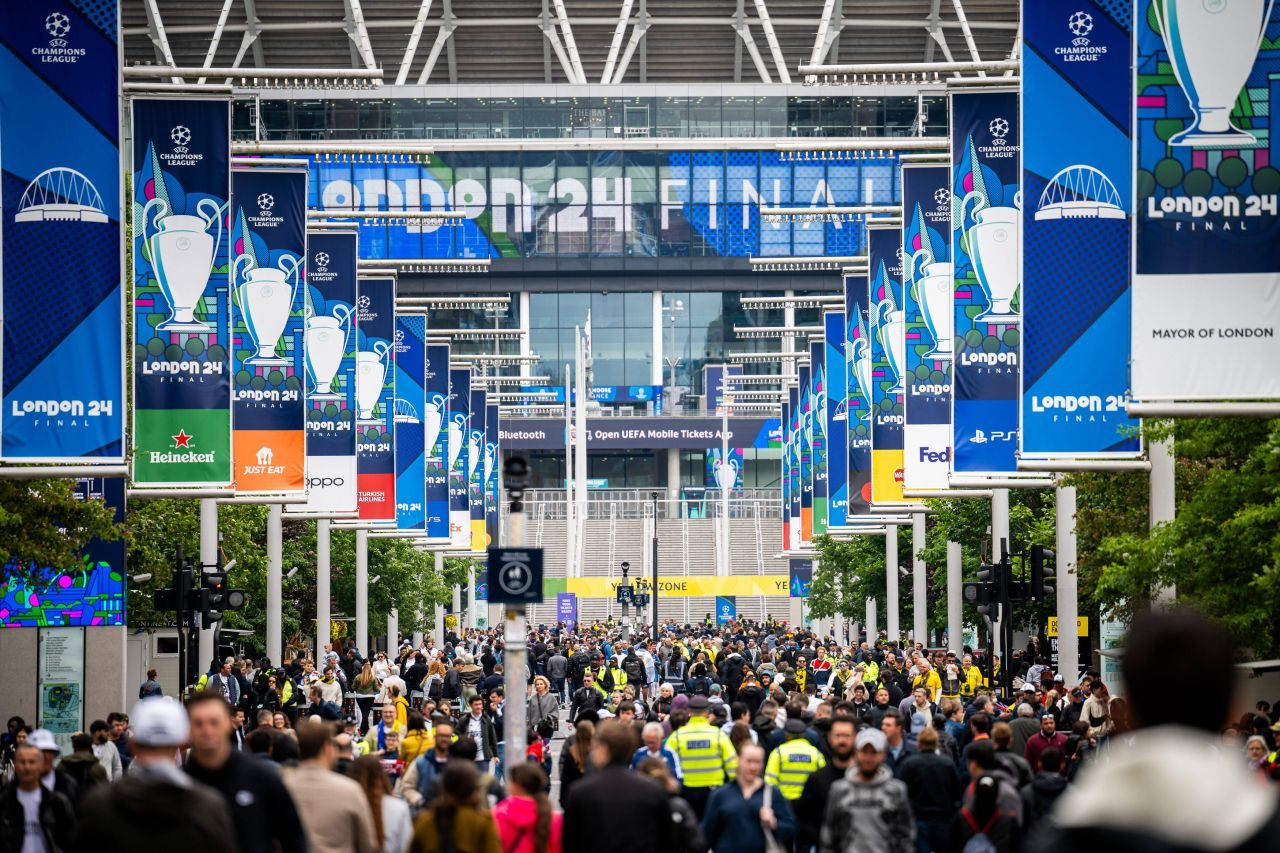 Fierbe Londra! Cele mai tari imagini înainte de finala Champions League: Borussia Dortmund - Real Madrid_8