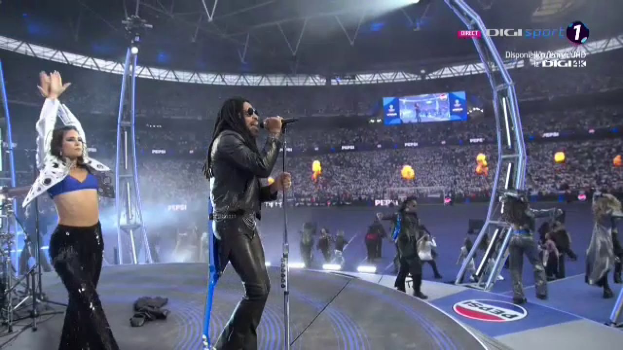 Atmosferă incendiară înaintea finalei Champions League! Lenny Kravitz a dat startul_2