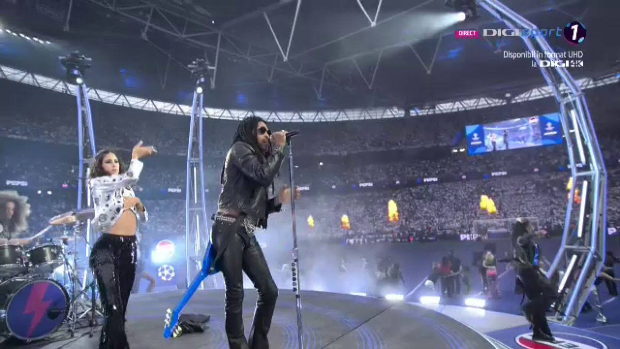 Atmosferă incendiară înaintea finalei Champions League! Lenny Kravitz a dat startul_7