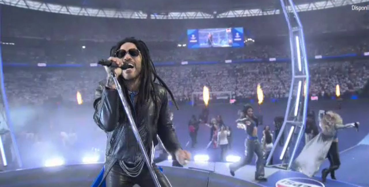 Atmosferă incendiară înaintea finalei Champions League! Lenny Kravitz a dat startul_1