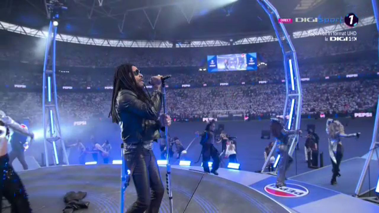 Atmosferă incendiară înaintea finalei Champions League! Lenny Kravitz a dat startul_38