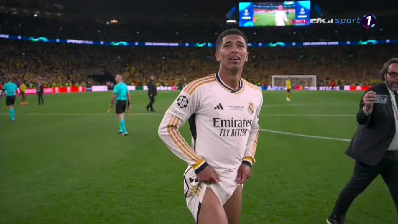 „Explozie” pe teren! Cum au sărbătorit jucătorii de la Real Madrid după triumful din Champions League_8