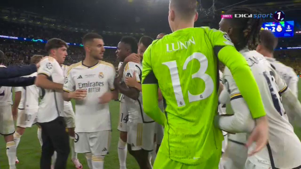 „Explozie” pe teren! Cum au sărbătorit jucătorii de la Real Madrid după triumful din Champions League_30
