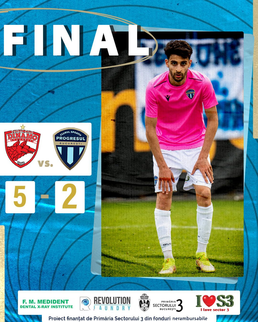 CS FC Dinamo, echipa lui Nicolae Badea și Dănuț Lupu, este campioana Bucureștiului! 135 de goluri pentru promovarea în Liga 3_2