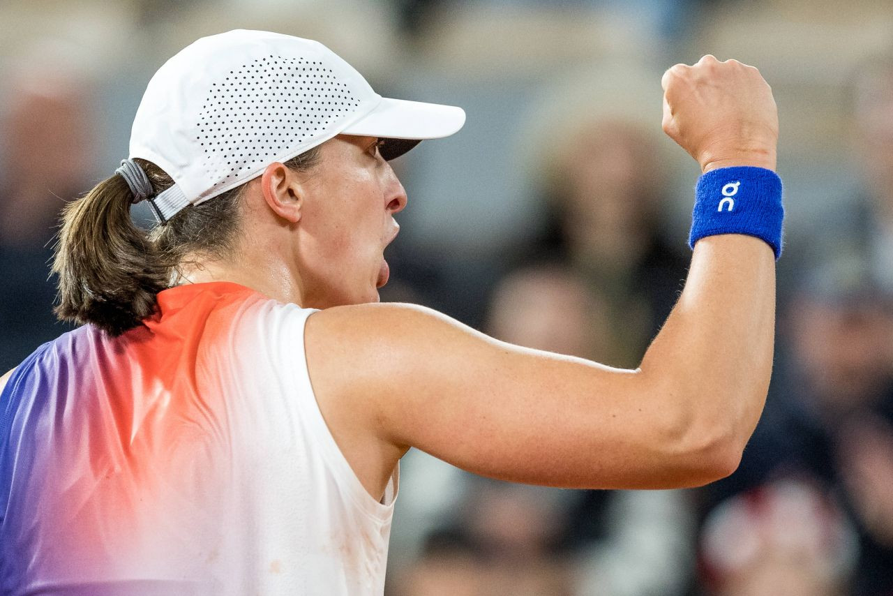 Meci uluitor la Roland Garros: Swiatek a câștigat cu 6-0, 6-0 în optimi! Cât a durat înfruntarea și câte puncte i-a cedat adversarei_6