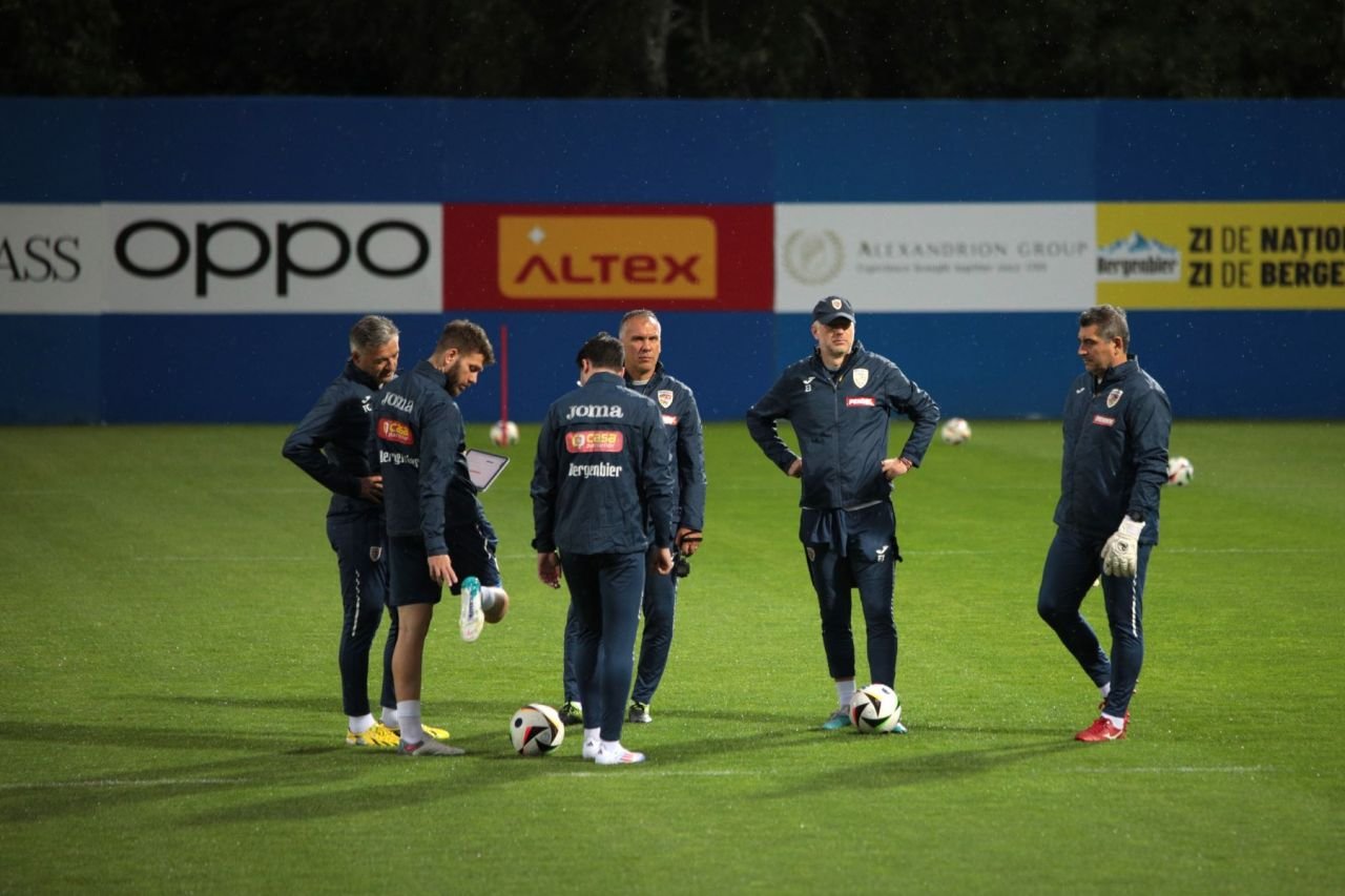 Fotografii de la antrenamentul oficial al 
