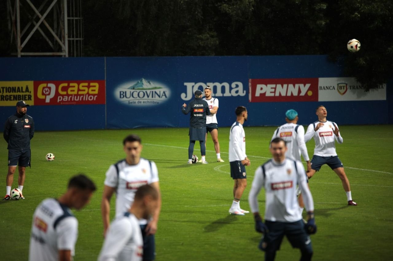Fotografii de la antrenamentul oficial al 