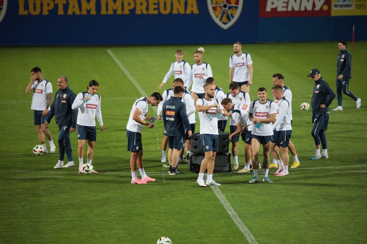 Fotografii de la antrenamentul oficial al 