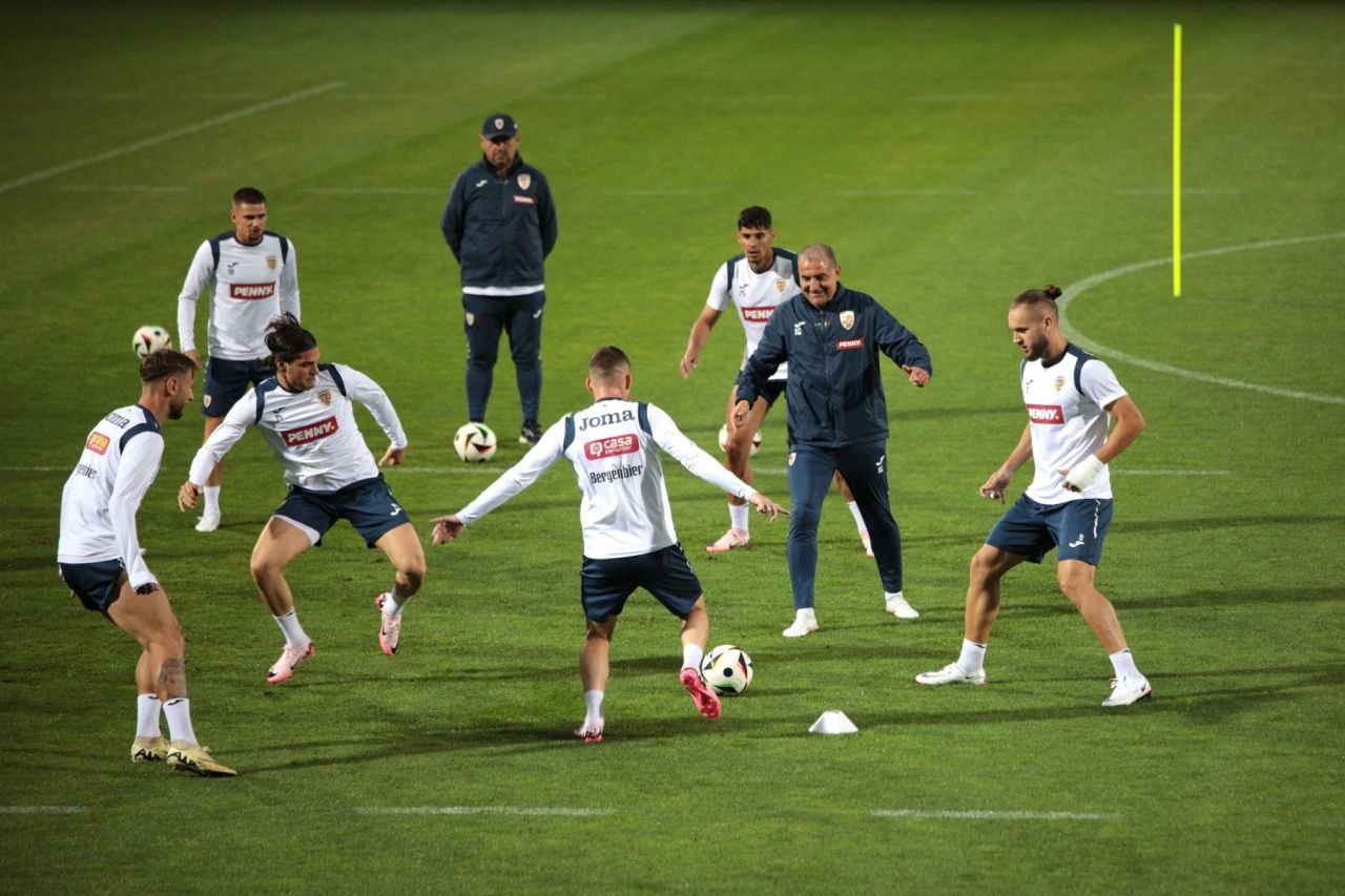 Fotografii de la antrenamentul oficial al 