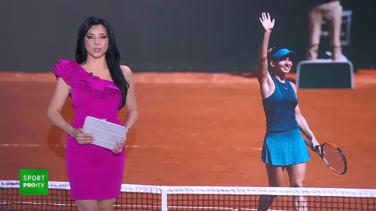 Simona Halep se pregătește pentru Sports Festival (5 iunie 2024)
