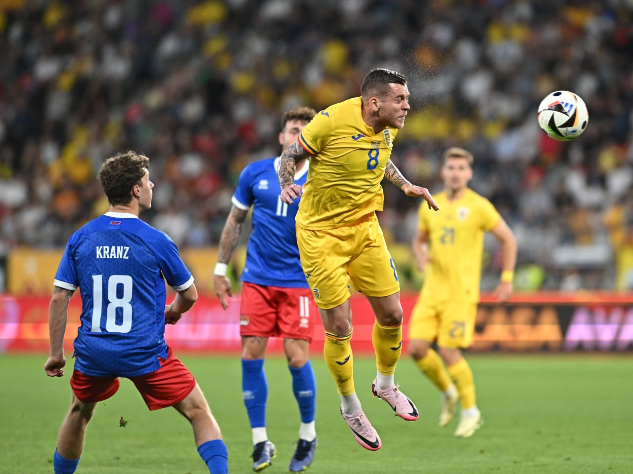 România - Liechtenstein 0-0. Multe ocazii, niciun gol! Tricolorii merg la EURO fără victorie în meciurile amicale_5