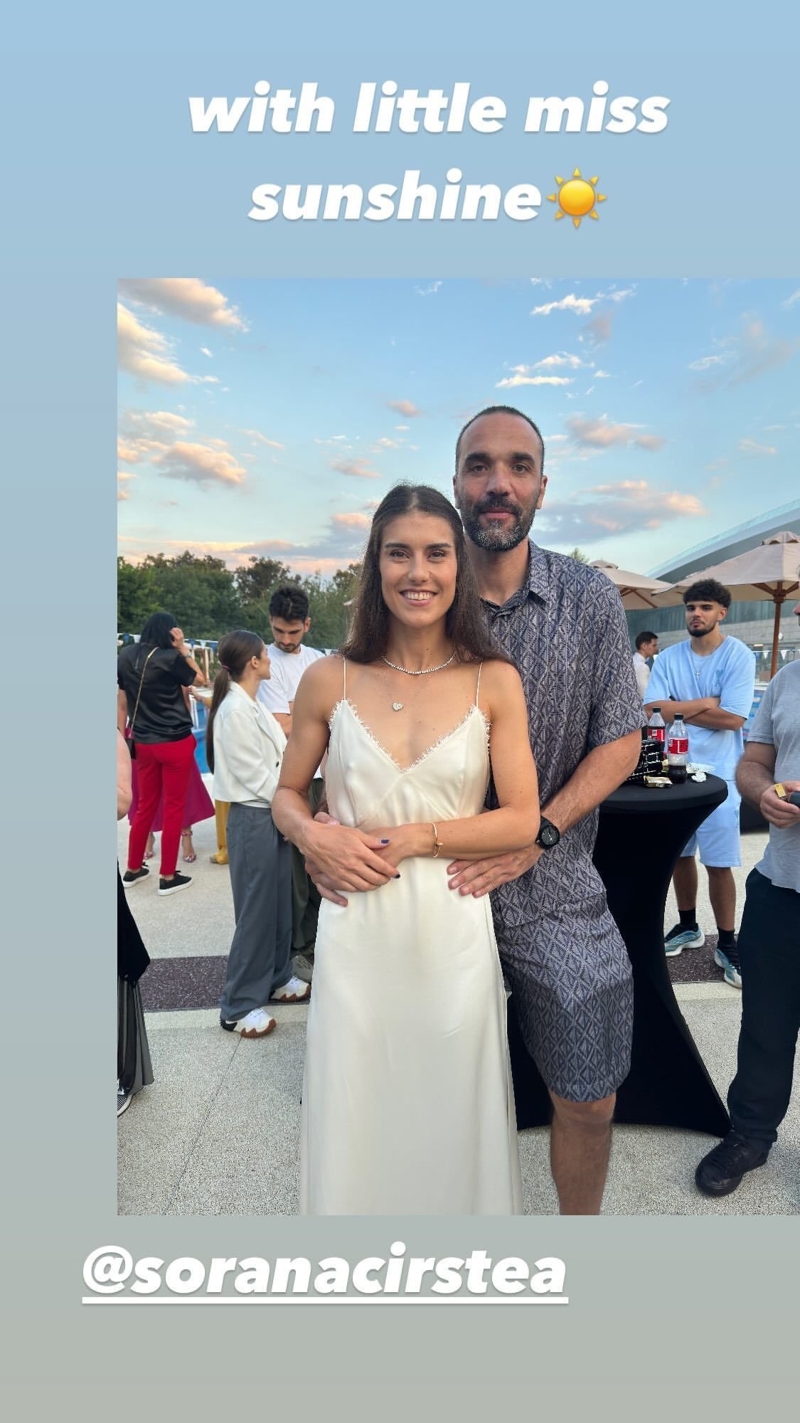 Imagine rară cu Sorana Cîrstea și Alexandru Țiriac, într-o ipostază tandră _2