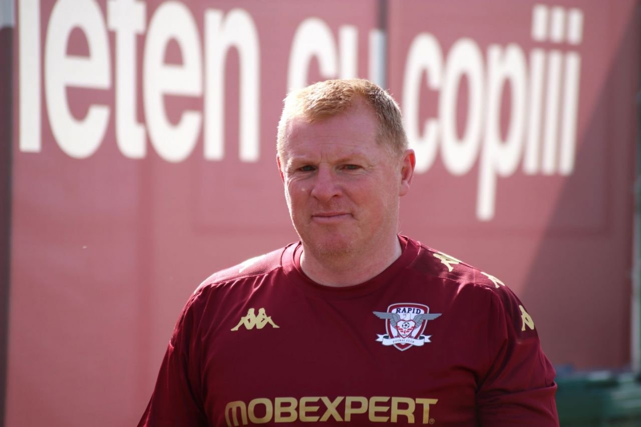 Neil Lennon nu le promite titlul rapidiștilor: 