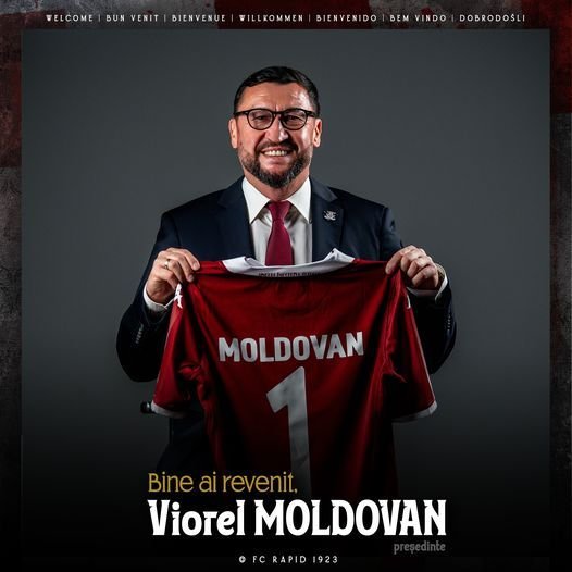 Viorel Moldovan, noul președinte de la Rapid: 