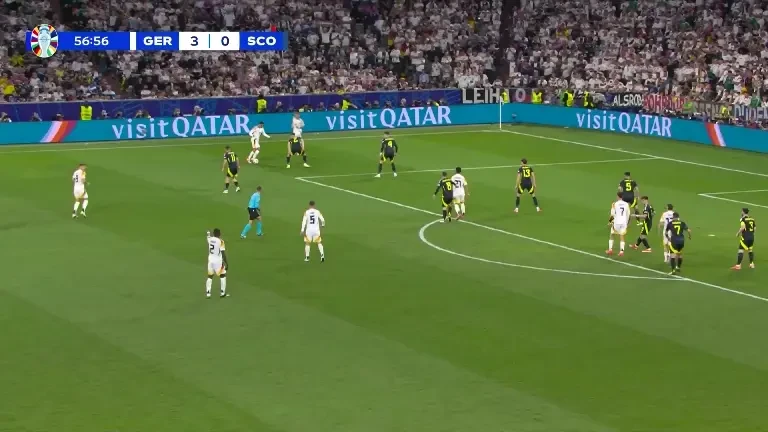 Germania - Scoția | Minutul 58: Ocazie Germania!