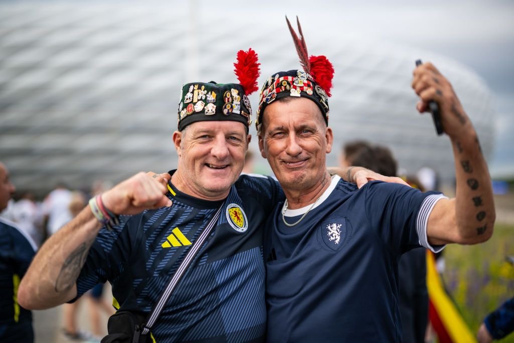 Spectacol în tribune! Suporterii care au atras toate privirile la meciul Germania - Scoția_6