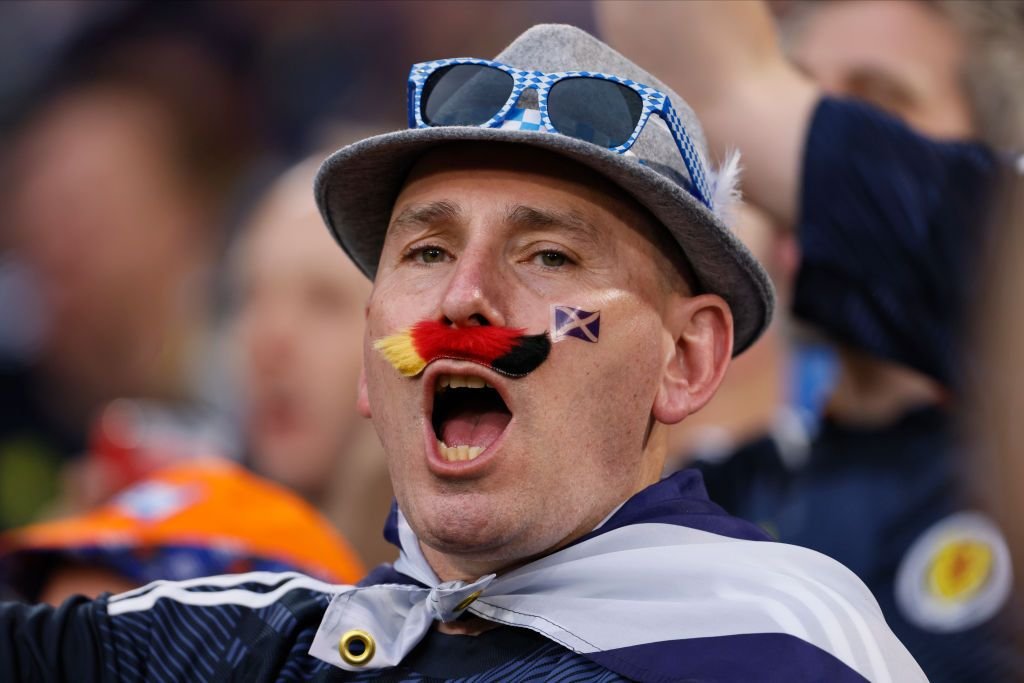 Spectacol în tribune! Suporterii care au atras toate privirile la meciul Germania - Scoția_7
