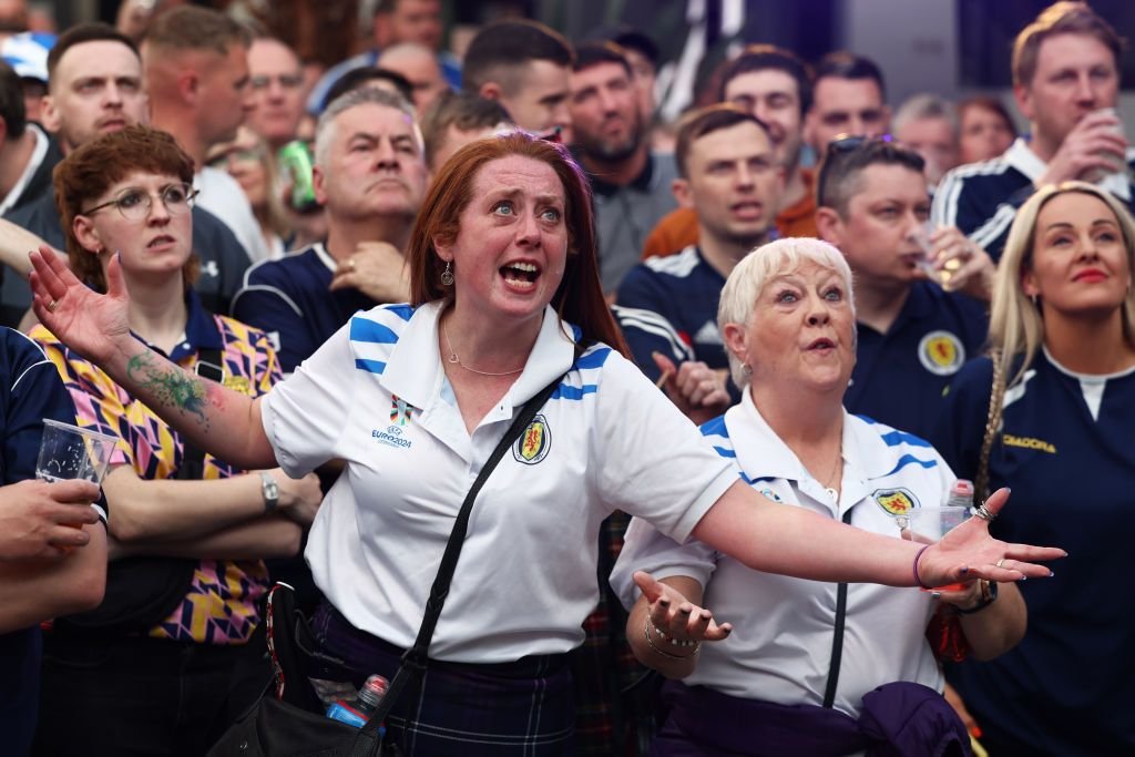 Spectacol în tribune! Suporterii care au atras toate privirile la meciul Germania - Scoția_11