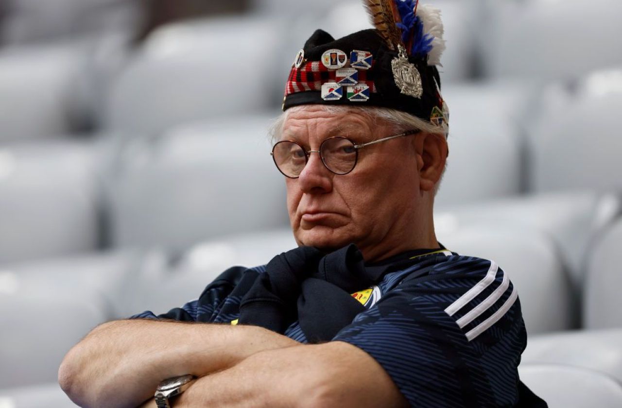 Spectacol în tribune! Suporterii care au atras toate privirile la meciul Germania - Scoția_12