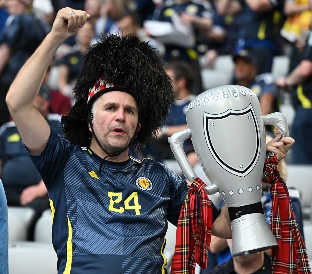 Spectacol în tribune! Suporterii care au atras toate privirile la meciul Germania - Scoția_17
