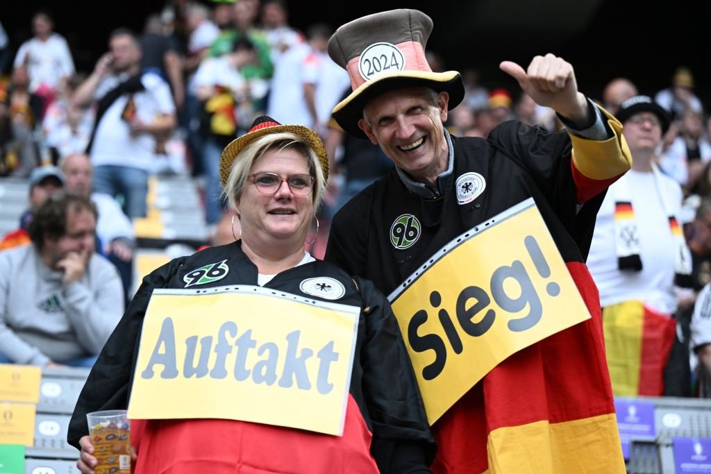 Spectacol în tribune! Suporterii care au atras toate privirile la meciul Germania - Scoția_19