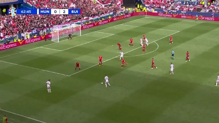 Ungaria - Elveția | Minutul 63: Ratare Ungaria