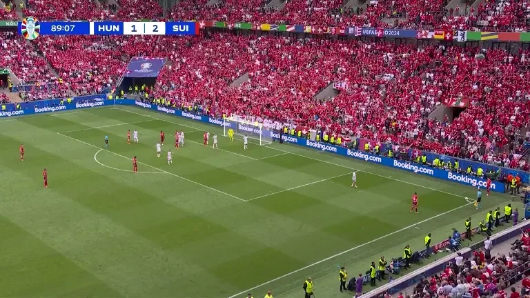 Ungaria - Elveția | Minutul 89: Ratare Ungaria