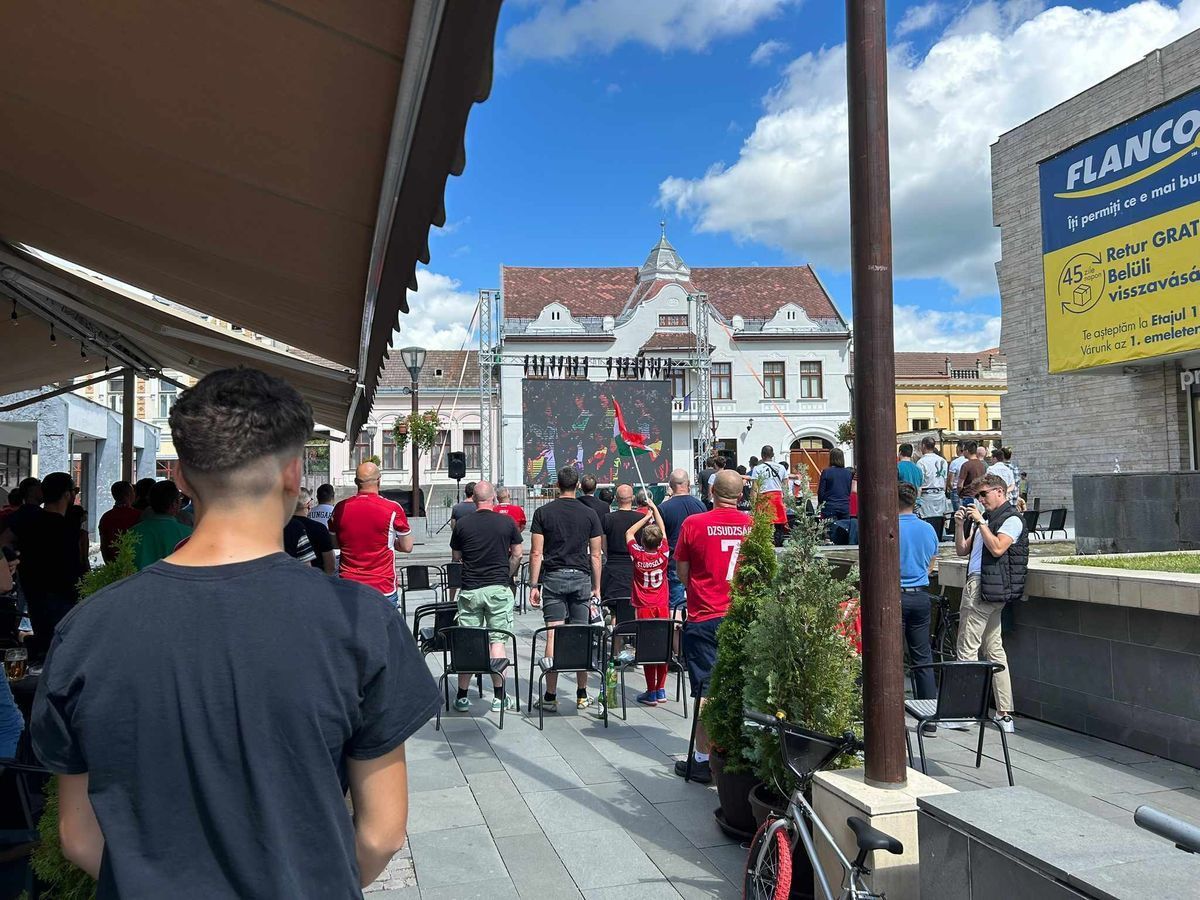 Susținere din România pentru Ungaria la EURO 2024 + ce au făcut fanii maghiari imediat după meci_3
