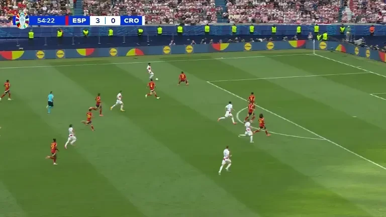 Spania - Croația (Pro TV VOYO): Ocazie Croația 54