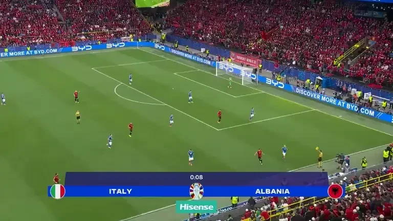 Italia - Albania | Minutul 1: GOL Albania