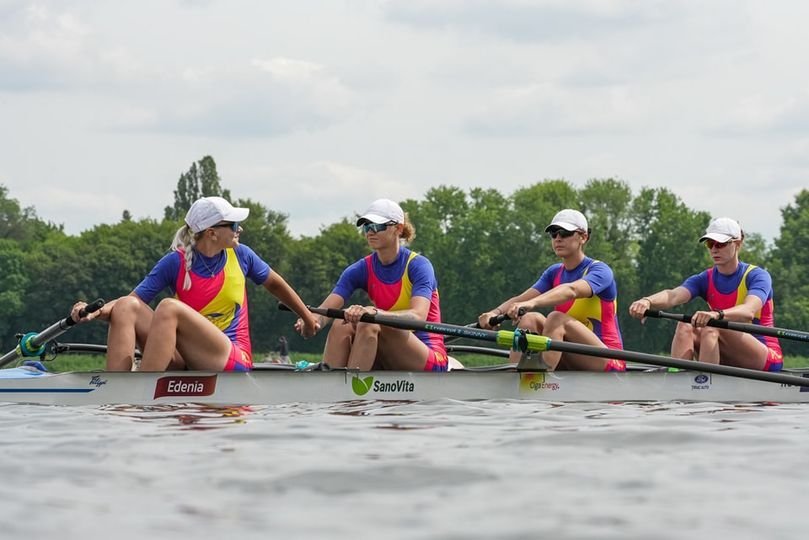 România, pe podium la Cupa Mondială de la Poznan în proba de patru rame feminin