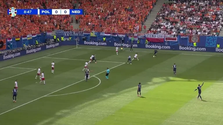 Polonia - Olanda (Pro TV & VOYO): Ratare Reijnders 9'