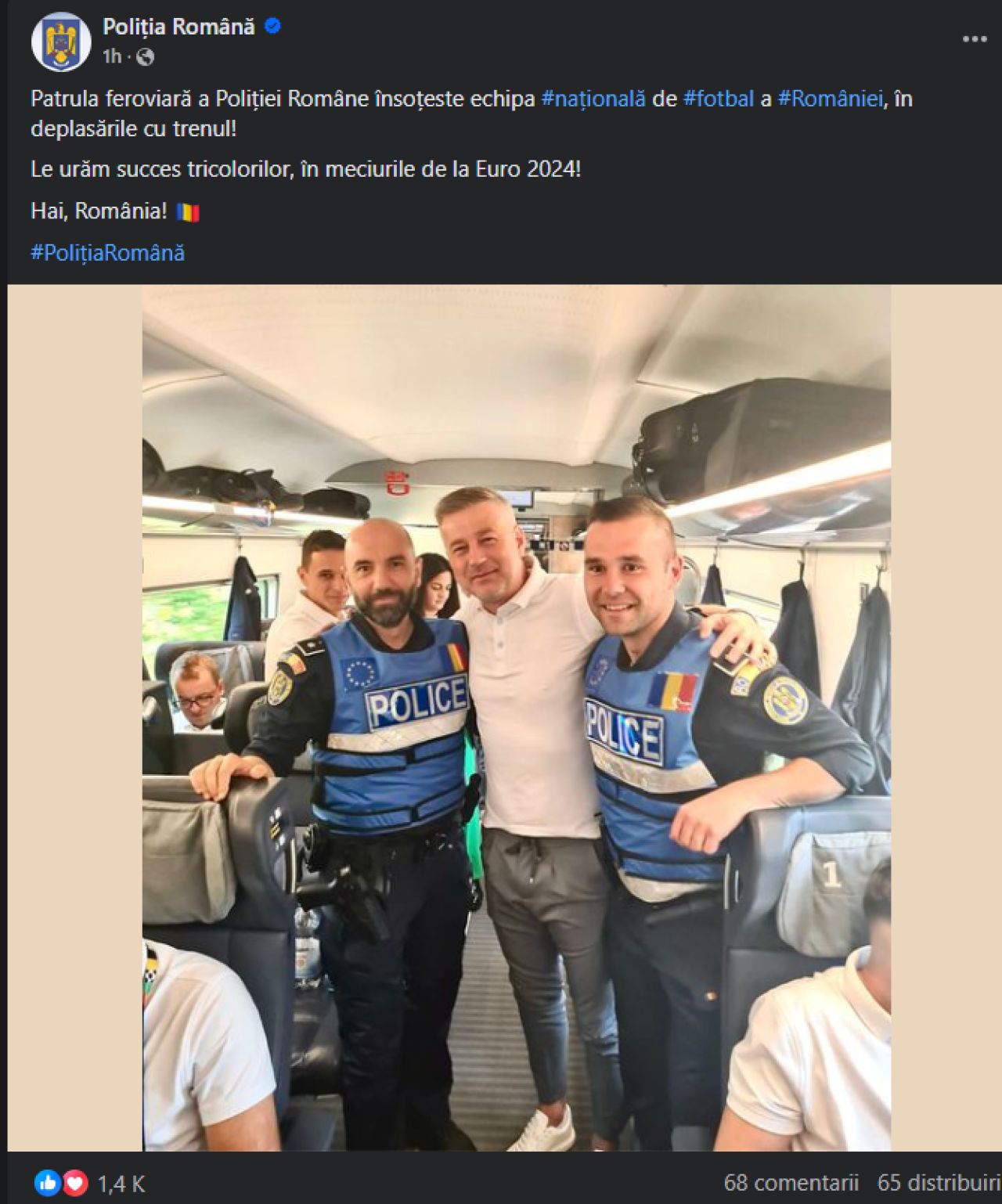 Ce mesaj le-a transmis Poliția Română băieților lui Iordănescu, înainte de EURO 2024_1