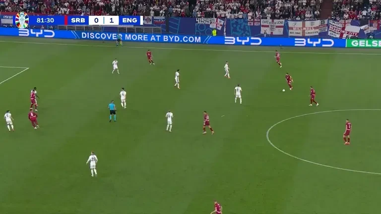 Serbia - Anglia | Minutul 82 - Ocazie Serbia