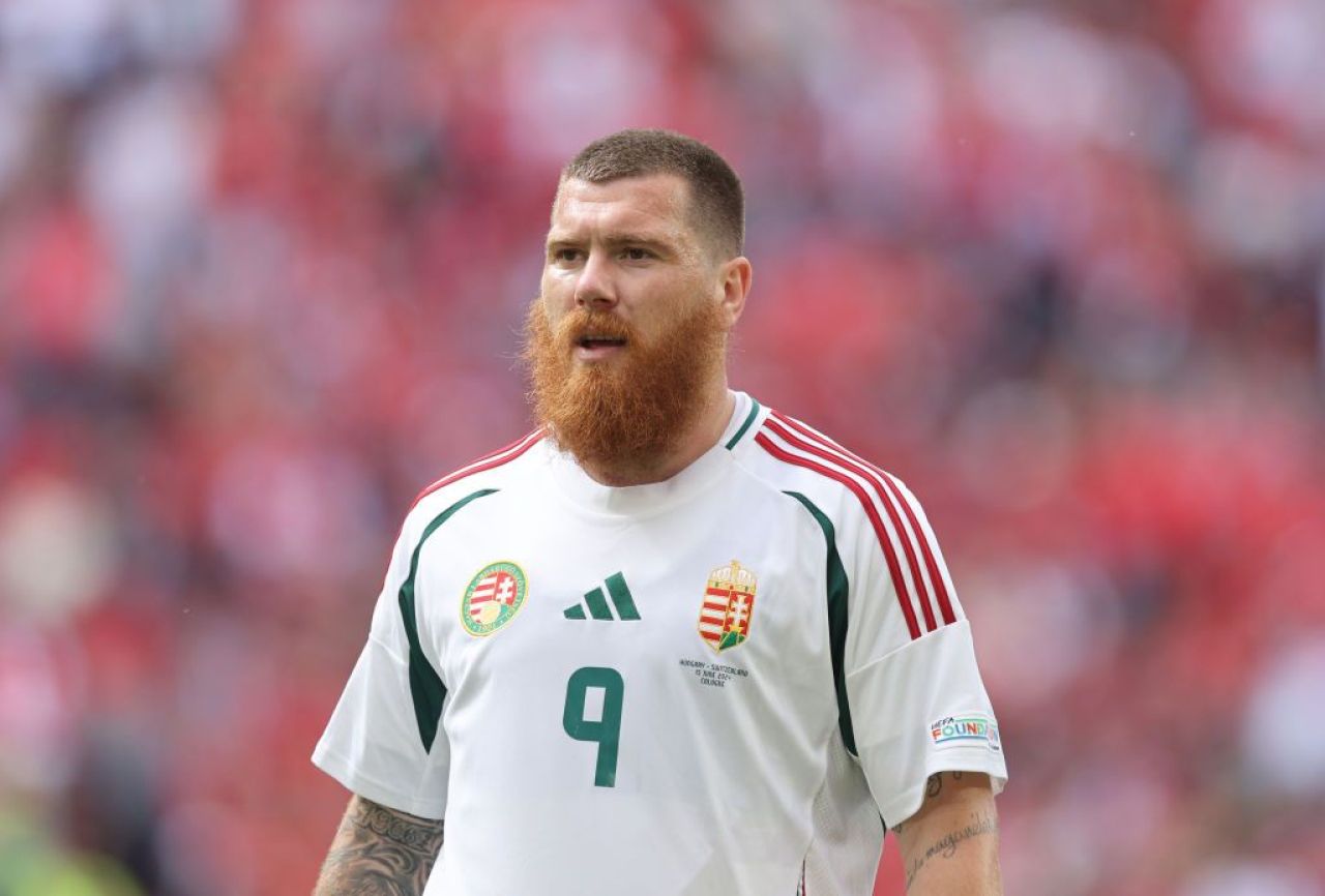 Ironizat și acuzat că e supraponderal, atacantul maghiar Martin Ádám dă replica presei internaționale la EURO 2024_20