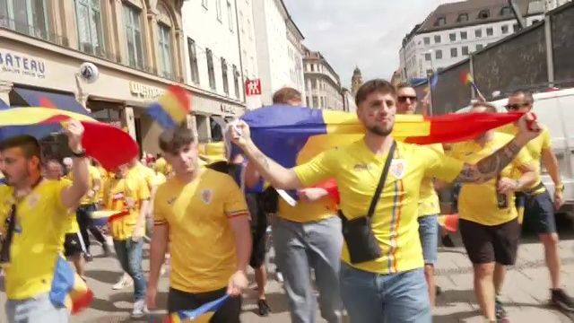 Atmosferă fantastică înainte de România - Ucraina! Imnul a răsunat pe străzile din Munchen_2