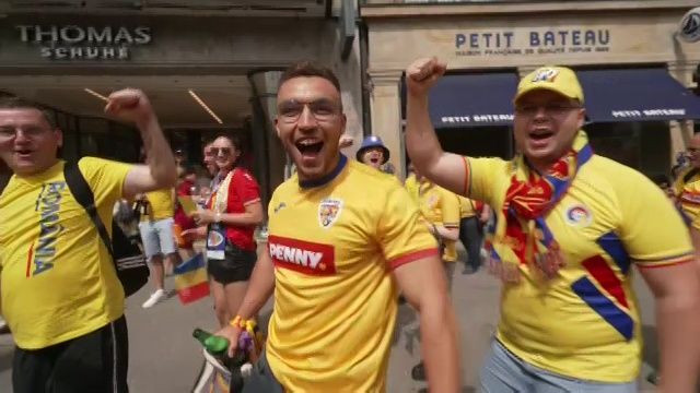 Atmosferă fantastică înainte de România - Ucraina! Imnul a răsunat pe străzile din Munchen_4