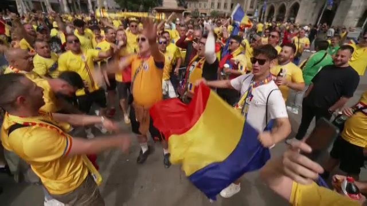 Atmosferă fantastică înainte de România - Ucraina! Imnul a răsunat pe străzile din Munchen_7