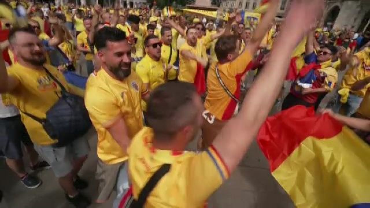 Atmosferă fantastică înainte de România - Ucraina! Imnul a răsunat pe străzile din Munchen_8