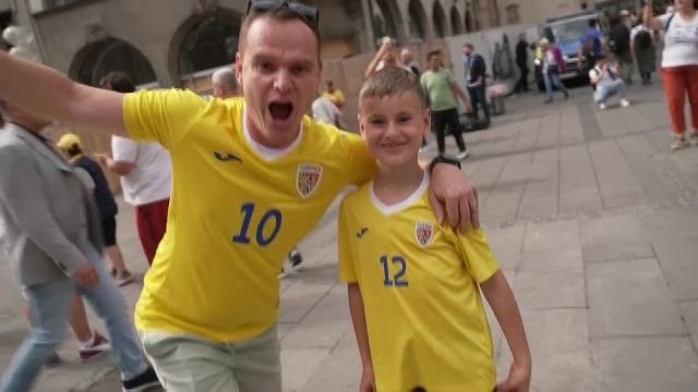Atmosferă fantastică înainte de România - Ucraina! Imnul a răsunat pe străzile din Munchen_22